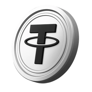 USDT-mynt från Tether i kontoinformationssektionen